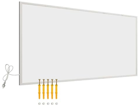 Wiltec Infraröd Värmepanel 700W Infravärme IR Värmeelement Energisnål Elvärmesystem Panel