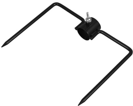 SUPVOX Tapón De Tierra para Jardín Al Aire Estabilizador Metálico De Puntas para De Bandera y Sombrilla Compatible con Soportes para Bandera De Jardín Exterior para Césped Patio y t