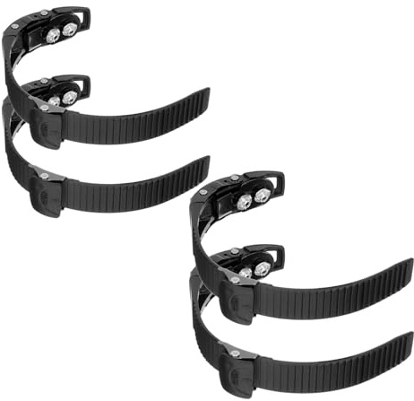 TOYANDONA 4 Piezas Correas Ajustables para Patines con Hebilla, Sistema de Ajuste Cómodo, Repuesto para Patines en Línea Ruedas, Accesorios para Patinaje Deportivo y Urbano