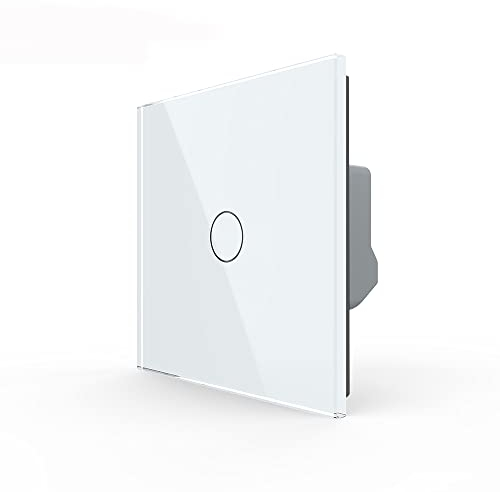 Touch Dimmer Lichtschalter Glas Blende Touchscreen VL-C701D-11 in weiß Phasenabschnittsdimmer Livolo