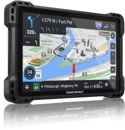 Rand McNally TND 1050 10-inch GPS Truck Navigator with Industry's Best Custom Trucking Routes, Rand Navigation 2.0, Download 2025 Maps + Built-in Camera