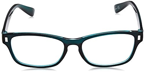 The Reading Glasses Company Gafas De Lectura Azul Oscuro Aguamarina Lectores Valor Pack 2 Hombres Mujeres Rr77-3Q +3,00 2 Unidades 58 g