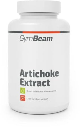 GymBeam Artischocken-Kapseln - 900 mg pro Tagesdosis, Nahrungsergänzungsmittel mit Artischockenextrakt, unterstützt Cholesterin- und Leberpflege, vegan, 90 caps