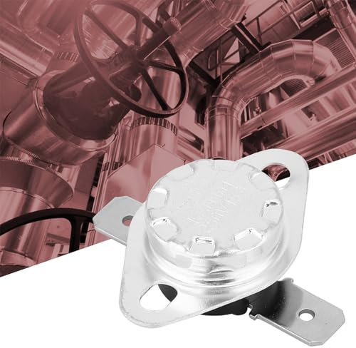 5 pezzi KSD301 interruttore temperatura termostato 250V 15A interruttore controllo temperatura chiuso 130℃, sensore termico per elettrodomestici, ricambio universale