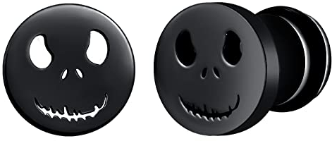 feilok Ohrring für Männer Fake Plug Grimace Ohrpiercing Ohrstecker für Männer Frauen Edelstahl Ohrringe Piercing