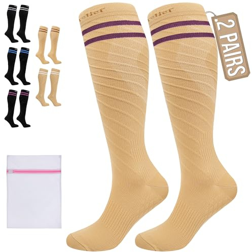 360 RELIEF Compression Socks for Women & Men, Flight Socks For women