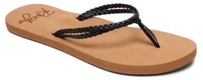 Roxy Femme Costas Chaussures de Plage & Piscine, Noir Black Blk, 36 EU