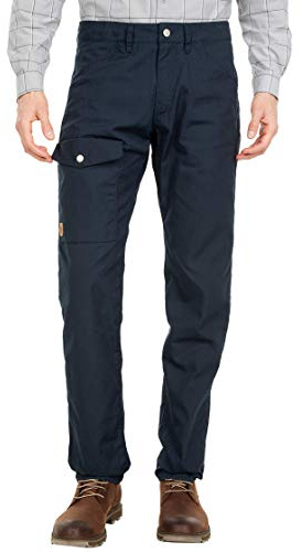 Fjällräven Herren Greenland Long Jeans, Dark Navy, 56