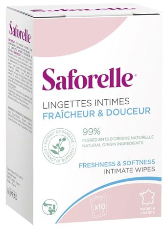 Saforelle Frische & Weichheit, 10 Reinigungstücher