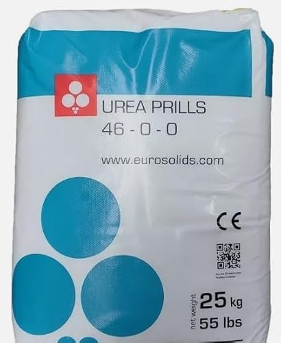 Landixx Düngeharnstoff geprillt 46% N 25 kg Stärkster Stickstoffdünger Harnstoff