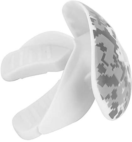 Fußball-Mundschutz, Battle-Mundschutz, Fußball, Lebensmittelqualität TPR, Lebensmittelqualität TPR, Zahnschutz, Zahnschutz für Boxen, Fußball, Rugby, Sport (#2) (Mosaik)