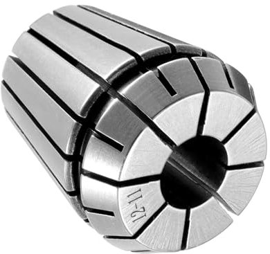 CoCud Portabrocas de Pinza de Resorte, Pinza de Resorte Er-32 de 12 mm de Diámetro de Sujeción, Portabrocas de Desmontaje Conveniente de Acero 40Cr para Máquina de Grabado CNC