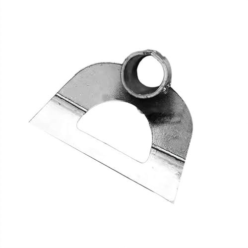 Zappa cava in acciaio resistente, strumento per diserbo da giardino per aiuole, agricoltura agricola, pala da giardinaggio durevole per la coltivazione del suolo