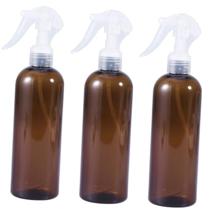 UKCOCO 3piezas Botellas De Plástico De Pulverizador Botella Rociadora Para Peinar El Cabello Rociador De Agua Para Uso Diario