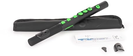 NUVO TooT 2.0, schwarz-grün, mit Klappen