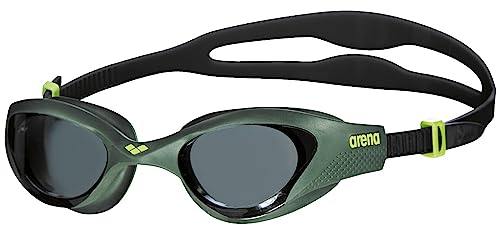 ARENA The One Unisex-Schwimmbrille für Erwachsene, Schwimmbrille mit Großen Gläsern, Anti-Beschlag und UV-Schutz, Selbstjustierender Nasensteg, Orbit-Proof-Dichtungen