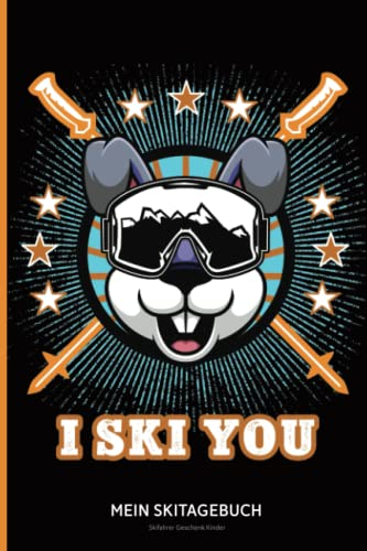 Skifahrer Geschenk Kinder: Ski Tagebuch für Mädchen und Jungen ein Buch mit Ausmalbilder, Sodoku und viel Seiten zum Ausfüllen für Notizen zum Skiurlaub und Erlebnisse vom Skifahren dem Skisport