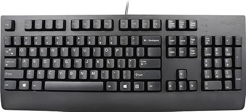 Lenovo Preferred Pro II keyboard USB QWERTY Spanish Black, FRU00XH720 (QWERTY Spanish Black Preferred Pro II, Standard, Wired, USB, QWERTY, Black)