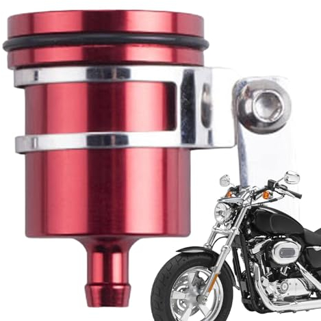 Brake Fluid Bottle,Brake Fluid Bottle Reservoir Oil Cup for Motorcycle - Cylinder Brake, Fluid Refilling Bottle, Oil Cup Reservoir Safe to Prevent Any Spatter