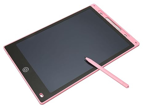 LCD-Skrivplatta 10 I Raderbar Återanvändbar Skrivplatta Elektronisk Rittavla för Barn Småbarn Färg Rosa LCD-skrivplattaFärgglad DoodleboardRaderbar Återanvändbar