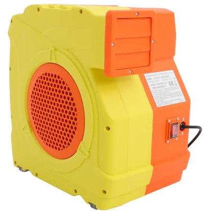 2 HP Soplador Comercial, 1600 W para Castillo Hinchable 3000 rpm, volumen de aire 1080 m³/h