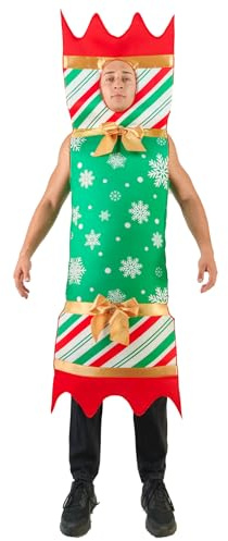 EraSpooky Costume de Noël pour adultes Tenue de fête
