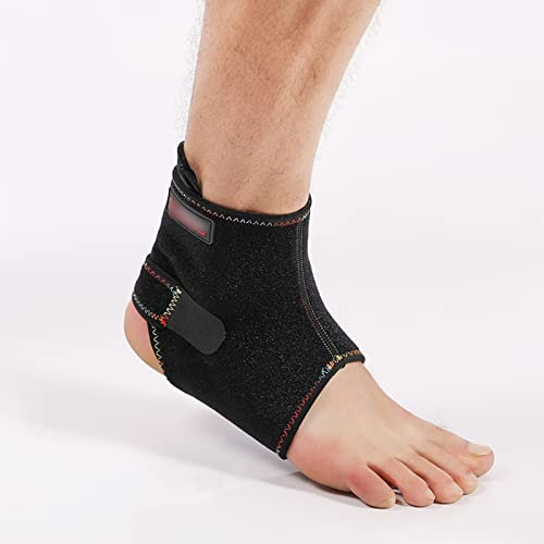 Tobillera Resistente al Agua, Tobillera, Paquete de 2, Envoltura de compresión para pies para Nadar, Correr, bucear, esguinces de Soporte atlético, tendinitis, Talla única para Hombres y Mujeres