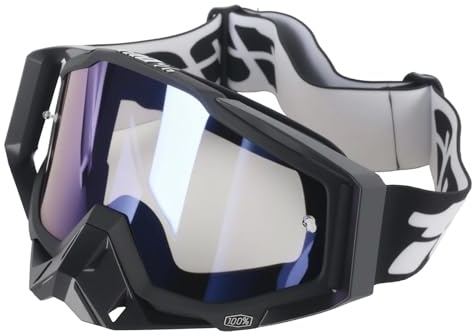 Dwitkul Occhiali Motocross Maschera Motocross Mascherina Motocros Occhiali da Moto Antipolvere Maschera MTB Enduro per Moto, ATV, Casco Compatibile