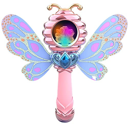 Giocattolo Interattivo con Bastoncino da Fatina Illuminato - Mini Gioco di Finzione Scintillante per Bambini - Regalo Perfetto per la creatività dei Bambini Bacchetta Magica e Luci Colorate