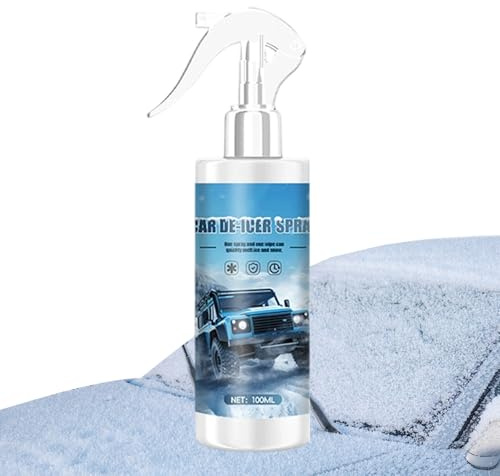 Dégivrage de pare-brise | Liquide de dégivrage de verre | Vaporisateur de dégivrage rapide pour voiture, pour l'hiver, les rétroviseurs, les serrures, les loquets, les joints de porte, le nettoyage de
