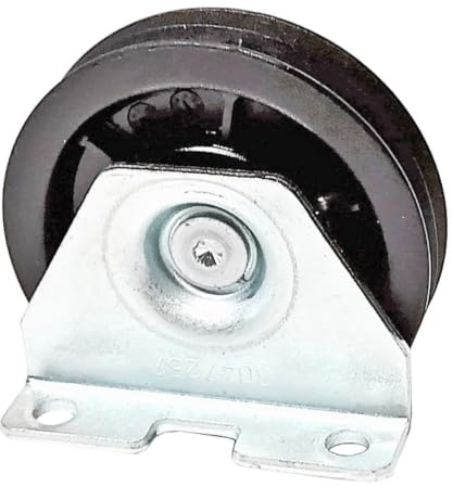Hörmann 3047257 Équerre de support pour le guidage correct de la corde (avec poulie, ferrure Z/BZ