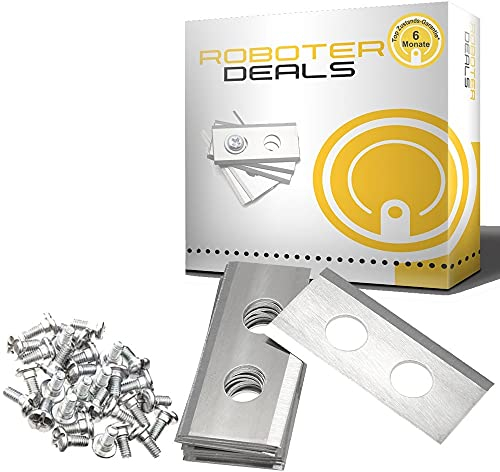 Longlife Messer, Ersatz-Klingen 30 Stk. mit Schrauben für alle Worx Landroid Rasenmähroboter Modelle. 100% passend, geprüft durch unsere Roboter Werkstatt.