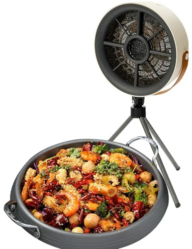 Hottes de table mineures, hottes de table portables - Hotte de cuisine avec ventilateur d'échappement amovible de table | Fournitures de cuisine à faible bruit Filtre à air USB pour pique-nique et