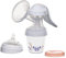 nip SET manual breast pump: all-in-one system, 150 mL capacity, breast pump with two pump stages, including nip baby bottle