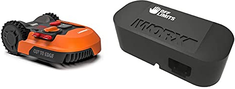 Worx Landroid M WR142E Mähroboter/Akkurasenmäher für Gärten bis 700 qm/Selbstfahrender Rasenmäher für einen ordentlichen Rasenschnitt+ Landroid 700 Off Limits