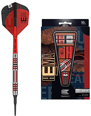 Target Darts - Hema 11 90% Wolfram Softdarts-Set Dartpfeile (21 g)