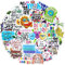 Sprüche Sticker 100 Stück Inspirierend Zitate Sticker Set Wasserfeste Vinyl Decals Motivations Aufkleber für Scrapbooking Vision Board Tagebuch Fotoalbum Tassen Laptop Skate Meme Handy iPad Mappen usw