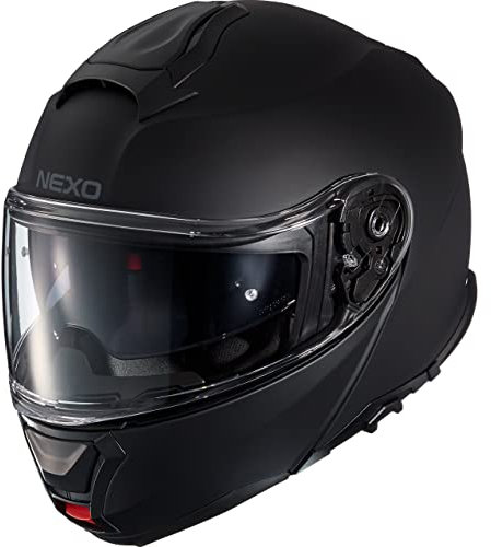 Motorrad Roller Scooter Quad Klapphelm Comfort II Mattschwarz M