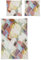 Irisette Bettwäsche Mako-Satin bunt Größe 1x 135x200 cm + 1x 80x80 cm