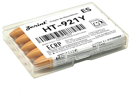 ZERINT HT-921Y Bolígrafo Amarillo para Neumáticos