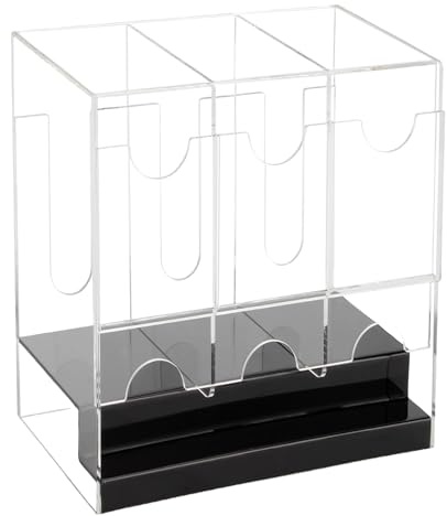 Distributore Di Carte - Custodia Da Booster A 3 Slot, Distributore Di Carte Da Gioco, Organizzatore Trasparente Per Sport Per Cartte Commerciali, Serate Di Gioco, Oggetti Da Collezione, Archivio |