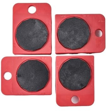 Heavy Duty Furniture Lifter Moving Transport Roller Set Tool Mover Wheel(Wheel-4Pcs)