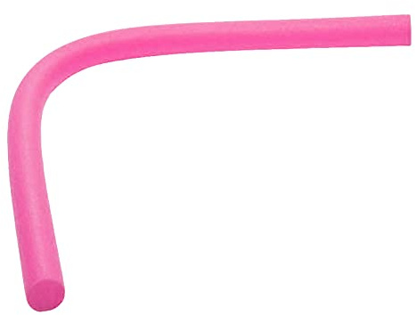 Tubo Galleggiante per Piscina in Schiuma, Tagliatelle da Piscina, Bastone Galleggiante Piscine, Accessori per Piscine, Bastone da Nuoto (Rosa pieno, 6,5x150cm)