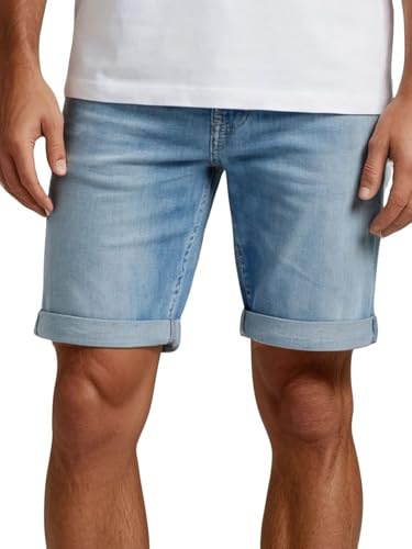 Replay Jeans shorts herr stretch kort smal passform New Ambass korta byxor Bermuda shorts sommar denim enfärgad blå svart 30 31 32 33 34 36 38 40 42