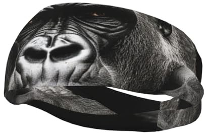Gorilla – Bandeau de sport extensible et antidérapant pour homme et femme – Pour cyclisme, randonnée, yoga, hockey sur glace