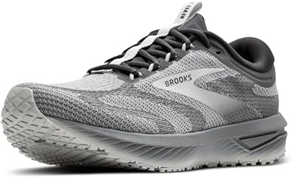 Brooks Men’s Revel 7 Neutral Running Shoe, Primer/Blackened Pearl, 48.5 EU