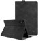CXTCASE Hülle für Xiaomi Redmi Pad Pro 12.1 Zoll 2024, Multi-Winkel Folio Flip PU Lederhülle Smart Cover Case Schutzhülle für Xiaomi Redmi Pad Pro 2024, Schwarz