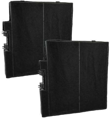 vhbw 2X Aktivkohlefilter kompatibel mit Bosch DWA96DM50B/01, DWA96DM50B/02, DWA96DM50/01, DWA96DM50/02, DWB64BC50 Dunstabzugshaube