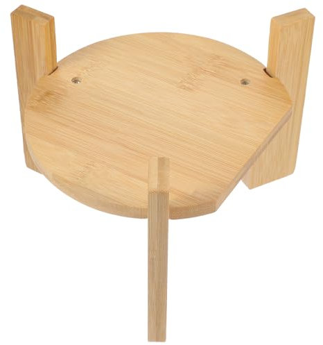 PRETYZOOM Supporto Per Distributore Bevande in Legno Base Per Stabilità Per Dispenser d e Vasi Design Elegante e Sostenibile