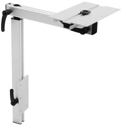 panfudongk Patas de mesa para autocaravana, giratorias 360°, ajustables con alta capacidad de carga de hasta 50 kg, pie de mesa para escritorio y estructura de mesa de metal, fácil montaje